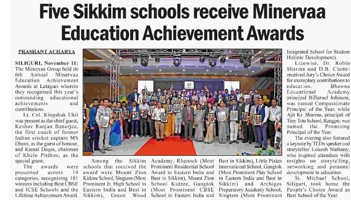 Minervaa Group Celebrates Educational Excellence at 6th Annual Awards